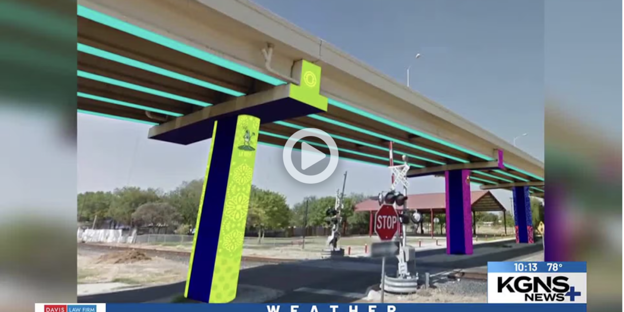 Laredo’s Lafayette bridge prepped for colorful transformation